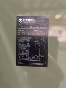 3750 KVA 12470 Delta Primary, 480Y/277 Secondary, PAD,ProCORe(Immediate shipment available)