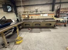 1/4" x 10' Accurshear #625010, Hydraulic Power Squaring Shear, 22 SPM, 16 hold downs 16 ton, 20 HP, 220/440