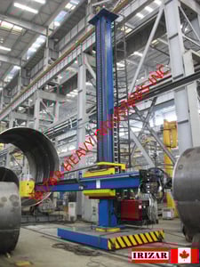 30' x 20' Irizar #HD WM 9060, Welding Manipulator, For Sale or Rent