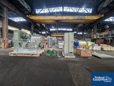 Netzsch #LME100K, Media Mill, 63 KW, 460 V., w/ unused chambers & spares, 2000