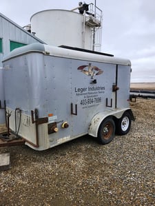 8" Portable Sweet Horizontal Self Contained Test Separator, 2-phase, 1480 psi, 2007