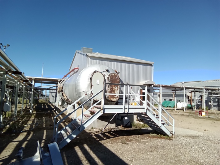 120" x 35' Horizontal Electrostatic Treater, 75 psi, 1979