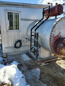 72" x 20' Horizontal Treater, 50 psi, 1984