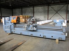 28" x 118" Gurutzpe #TimeMaster-Super, Hollow spindle lathe, 45" swing in gap, 19' overall, 10" bore, MT#6
