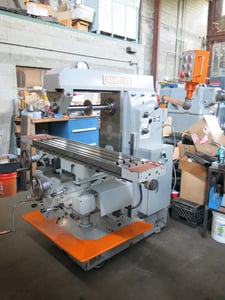 Sharp #UH-3, Horiz Mill, 37-3/8" X, 14-13/16" Y, 18-1/2" Z, 51.18" x 11.81" table, 2-Axis AcuRite digital