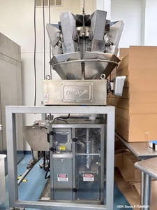 Weighpack #Vertek-Jr, VFFS, w/ Combiscale, 10-20 CPM, 1.5-5.5" width x 8" L max, single head
