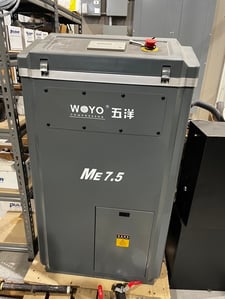 28 scfm, 145 psig, Woyo #ME-7.5, screw air compressor, 10 HP @ 3525 RPM, 2024