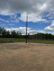 12" x 35' Self Supported Flare Stack, 2000