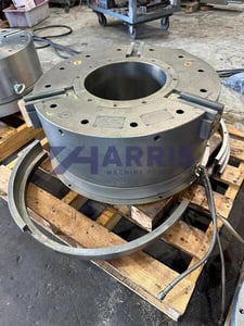 24" ATS #BT-10.8-ES, 3-jaw big mouth air chuck, serial #U0659