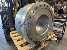 24" SMW Autoblok #BB-N-600-275-3-ES, 3-jaw air chuck, serial #1380