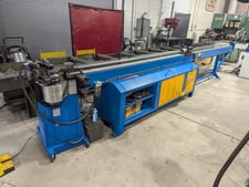 Ercolina #030, cnc semi-automatic mandrel bending machine, variable bending speed