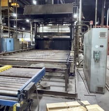 72" width x 396" L x 24" H Surface Combustion #1706-04, roller hearth furnace, 1000&deg;F