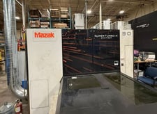 Mazak #Super-Turbo-STX-2412, fiber laser, 49.21" x 98.43" sheet, 3000 watts, 99" X, 50" Y, 7" Z, Mazatrol