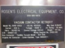 400 Amp. Toshiba, HCV-5HA, Vacuum Contactor, #MVC4055