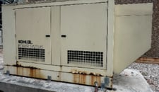 57 KW Kohler #60RZG, Nat Gas LP Generator, 1ph, 120/240 Volts, 5.7 L GM, 238A, 370 Hrs, 2006