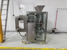 Jda Packaging Equipment #520, VFFS, Stainless Steel, 60 BPM, 120 V., 4-9.5" width x 4-12" L bag max, 120 V.