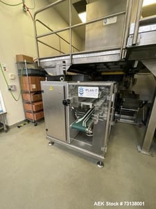 Plan-It Packaging #Neptune-HGMAK-Duplex, Horiz Bagger, w/ Scale & Nitrogen generator, gas flush, servos