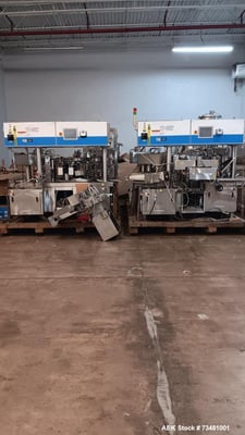 Toyo Jidoki #TT9CW, Duplex Preformed Pouch Filler, 80 PPM, Stainless Steel, 3.2-5.9" width x 3.9-9.8" L