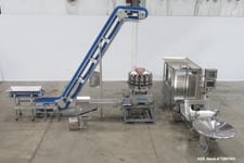 Matrix #Morpheus-1215SR3, Continuous Motion VFFS, 190 BPM, Washdown Bagger w/ Yamato 14-Head Bucket Scale