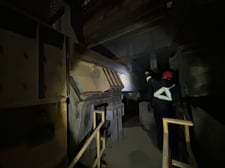 Trio Engineered Products #TF4620, 46" x 20' vibrating Grizzly single deck feeder, 370-535 TPH, 2009