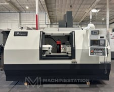 14.1" x 23.6" Supertec #G38P-60CNC, CNC universal cylindrical grinder, 20" x 4" x 6" wheel, Fanuc Oi-TF, 2018