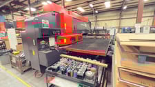 33 Ton, Amada #Vipros-King-368, CNC turret punch, 58 station, 4 automatic index, 60" x 80" sheet, Amadan