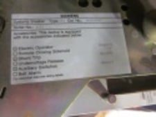 4000 Amps, Siemens, SBS4000, manually operated, drawout, #IC3124