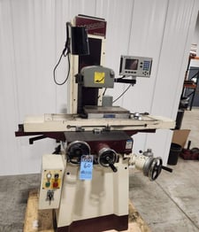 8" x 18" Chevalier #Accugrind-818, hand feed horizontal spindle surface grinder, 2-Axis AcuRite digital read