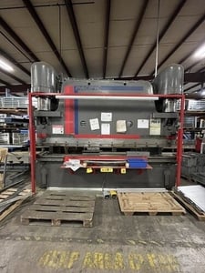 500 Ton, Pacific #K500-12, hydraulic press brake, 12' overall, 120" between housing, 12" stroke, 40 HP