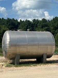 6000 Gal, Amerifab #AM-6000-I, Horizontal Insulated Storage Tank, Stainless Steel, new