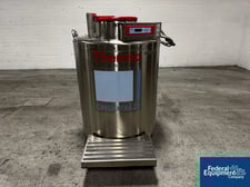Thermo Scientific #CryoExtra20, Liquid Nitrogen Freezer, Stainless Steel, w/ racks, on wheels, 110 V.