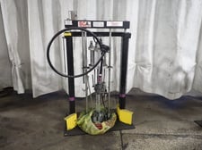 SCA #PPK57-0571P08-1000, Air-Powered Pump, 57:1 Ratio, 5075 psi Material Pressure, 87 psi Air WPR, 2015