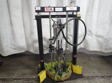 SCA #PPK57-0571P08-1000, Air-Powered Pump, 57:1 Ratio, 5075 psi Material Pressure, 87 psi Air WPR, 2015