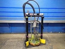 SCA #PPK57-0571-P08-1000, Air-Powered Pump, 57:1 Ratio, 5075 psi Material Pressure, 87 psi Air WPR, 2015