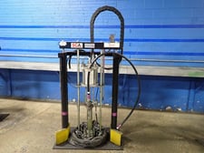 SCA #PPK57-0571-P08-1000, Air-Powered Pump, 57:1 Ratio, 5075 psi Material Pressure, 87 psi Air WPR, 2015