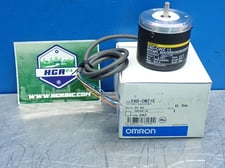 Omron E6D-CWZ1E-3600P/R, High-Resolution Rotary Encoder, 55 mm dia. cap., 5-12 VDC
