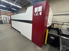 Han-Kwang #FS3015, fiber laser, 2500 watt, 60" x 120" sheet, Keller dust collector, chiller, shuttle table
