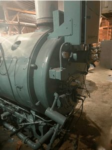 100 HP Cleaver-Brooks #CB700-100, Steam Boiler, Natural Gas, 150 psi, 4185000 BTU/hr., 460 V, 1998