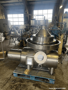 GEA Westfalia #MSA-90-01-076, Desludger Disc Centrifuge, Stainless Steel, 5920 RPM,