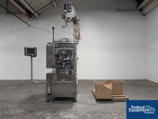 Hassia #SVP-18/10, Stick Pack Machine, volumetric powder fill, 24mm x 70-80mm bags, 3ph, 220 V., 2007