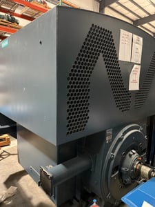 1250 HP 1180 RPM Siemens, Frame 6813Z, TEAAC, SB Type CAZ 4000 Volts