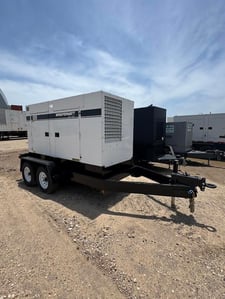 100 KW Multiquip #DCA125SSJU2, Mobile Power Module, John Deere JD6068TF275, 134 HP, sound attenuated