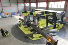 M.g. #AR-Line, 3-Roll Profile Bending Machines, 8.5"-38.5" Rolls diameter, 2.4"-21.8" Shaft diameter, 4-218