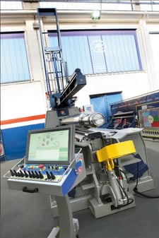 M.g. #K-Line, 4-Roll Variable Geometry Plate Bending Machines, 80.71"-122" Work width, 0.79"-6.3" Rolling
