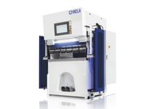 50 Ton, Vicla #First-Series, Hybrid Hydraulic Press Brakes, 8" Stroke Cylinders, 17.4" Opening, 4 kW, New