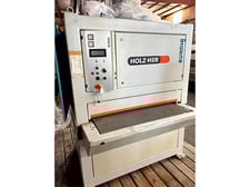 43" x 75" Kundig #2-43, 2 head wide belt sander, 9-45 FPM, 2004