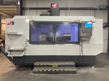 Haas #VF-9/40, with TR-310 5th Axis, 300 psi thru spindle coolant, HSM, 8" extended Z, Hi-Volt Trans, Aux.