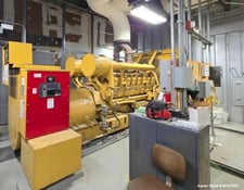 2000 kW Caterpillar #3516B, Diesel Genset, 4-str, water cooled, ADEM A3 governer, 587 Hrs, skid mount, 2020