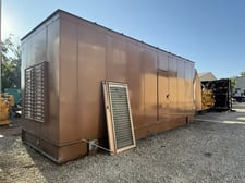 750 KW Caterpillar #3412, diesel generator set, 480 Volts, 3-phase, 946 hours, 1800 RPM, weatherproof
