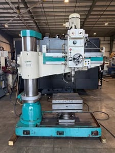 4' -11.81" Clausing #CL1230H, radial arm drill, #5MT, 2008